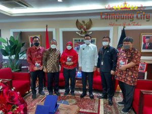 Wali Kota Bandar Lampung Kunjungi Menpan RB Dalam Rangka Undangan HUT APEKSI Ke-22