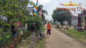 Warga Kampung Baru Aspol Adakan Lomba HUT RI Ke-77