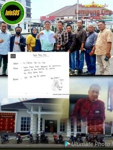 LSM infoSOS Layangkan Laporan Kominfo Tubaba Kepada Kejati Lampung