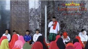 Pemkab Lamsel Peringati Isra Mi’raj 1444 Hijriah di Masjid Agung Kalianda