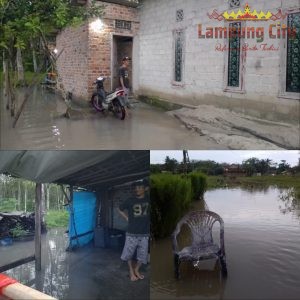 Miris Selama 7 Tahun Jadi Langganan Banjir Rumah Warga Desa Wono Kerto RT 010 RW 004 Minim Perhatian Dari Kepalo Tiyuh Beserta RK Setempat