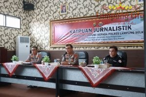 Polres Lampung Selatan adakan Pelatihan Jurnalistik Bagi Kapolsek dan Bhabinkamtibmas