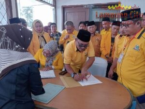 40 Bacaleg DPD II Partai Golkar Resmi Didaftarkan Ke KPU