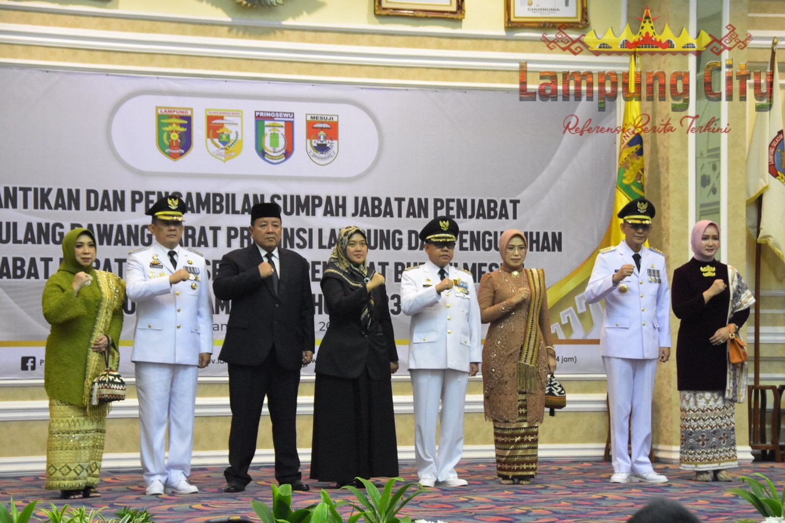 Gubernur Lampung Lantik M. Firsada Sebagai Penjabat Bupati Tulang Bawang Barat