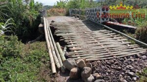 Faktor Alam Sebabkan, Jembatan Penghubung Pekon Pahayu Jaya Rusak