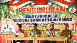M. Firsada Pj. Tubaba Hadiri Pengukuhan Pengurus Daerah Perhiptani