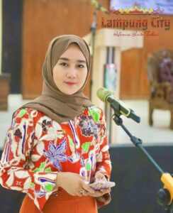 Putri Hijab favorite Metro, Kini jadi Influencer Asal Lampung