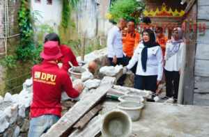 Mencegah Terjadinya Banjir Susulan, Walikota Eva Dwiana Minta Perbaikan Tanggul Dipercepat