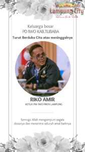 Riko Amir Ketua PW IWO Provinsi Lampung Tutup Usia