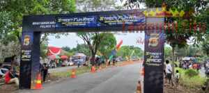 Polres Tuba Adakan Lomba Street Fun Race di GOR Kampung Tua Menggala