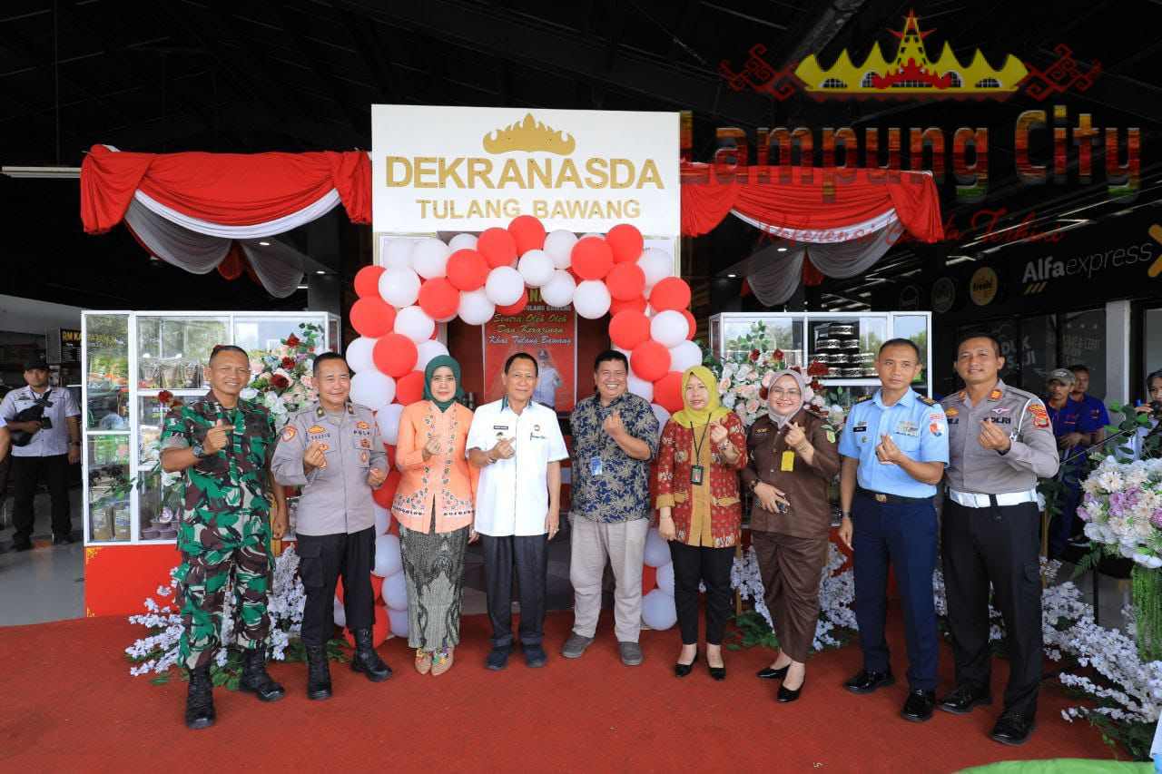 Qudrotul Ikhwan Resmikan Galeri Dekranasda, Wahana Promosi Produk UMKM Tulang Bawang