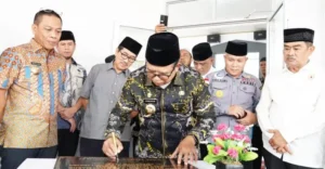 PJ Gubernur Lampung Resmikan Masjid Miftahul Jannah di Teluk Betung Lampung