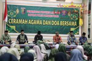 PJ Gubernur Samsudin Hadiri Pembinaan Mental Spiritual Sat Pol PP