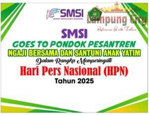 SMSI Tulangbawang Goes to Pondok Pesantren Dalam Rangka HPN