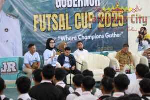 Buka Gubernur Futsal Cup 2025, Wagub Jihan Dorong Lahirnya Bibit Atlet Berprestasi Lampung