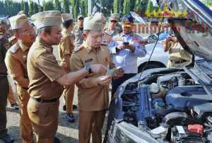 Sekdaprov Marindo Kurniawan: Apel Kendaraan Dinas Wujud Tertib Administrasi dan Good Governance