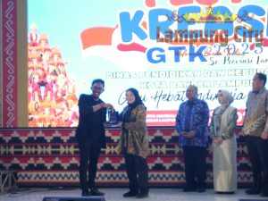 Wali Kota Eva Dwiana Tekankan Perlindungan Guru dan Tenaga Kependidikan pada Festival Kreasi GTK Provinsi Lampung