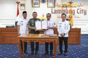 Pemerintah Provinsi Lampung Perkuat Sinergi Daerah Lewat Penandatanganan NPHD 2026