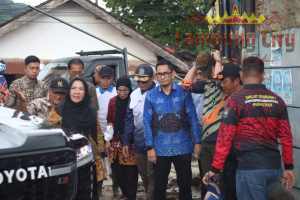 Hujan Ekstrem Picu Banjir, Pemkot Bandar Lampung Lakukan Normalisasi Sungai dan Drainase di Campang Raya