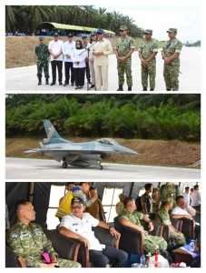 F-16 TNI AU Uji Coba Mendarat di Tol Lampung, Bukti Kesiapsiagaan Pertahanan di Ruang Sipil
