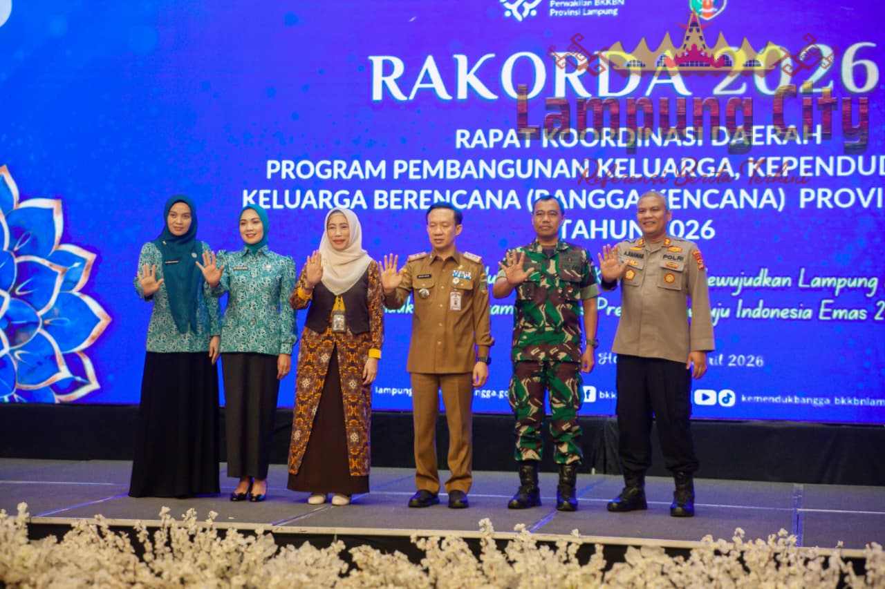 Lampung Raih Apresiasi Nasional atas Peta Jalan Pembangunan Kependudukan 2025