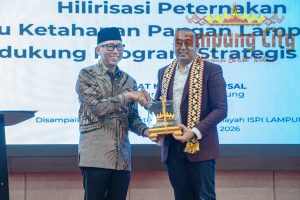 Lampung Siap Jadi Kekuatan Pangan Nasional, Gubernur Libatkan ISPI Perkuat Sektor Peternakan