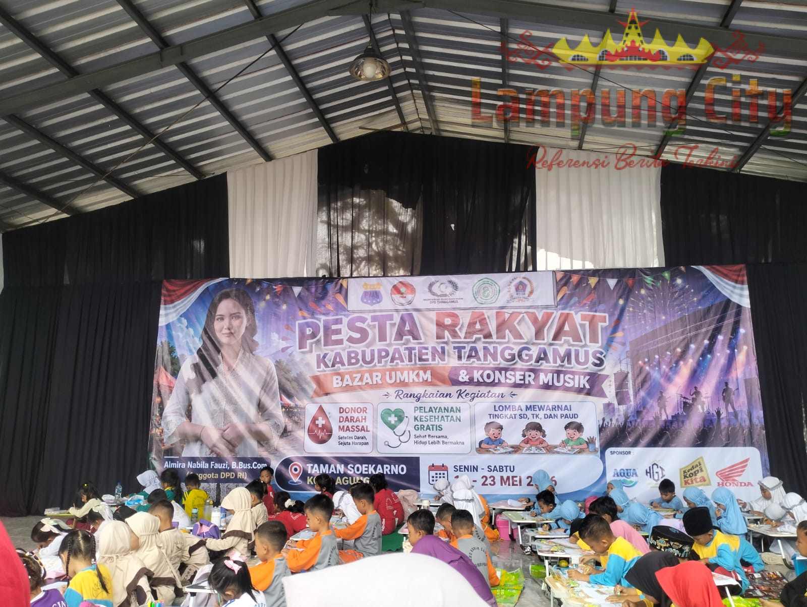 Pesta Rakyat Tanggamus 2026 Tegaskan Komitmen Membangun Generasi Muda dan UMKM Lokal