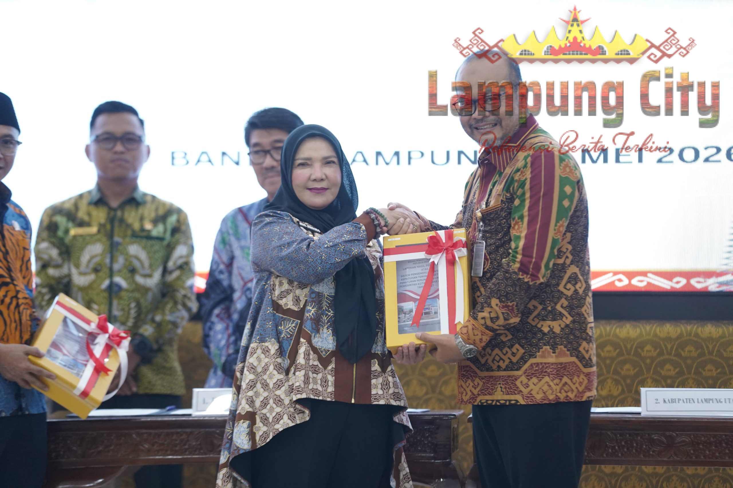 Eva Dwiana Bawa Bandar Lampung Kembali Raih WTP