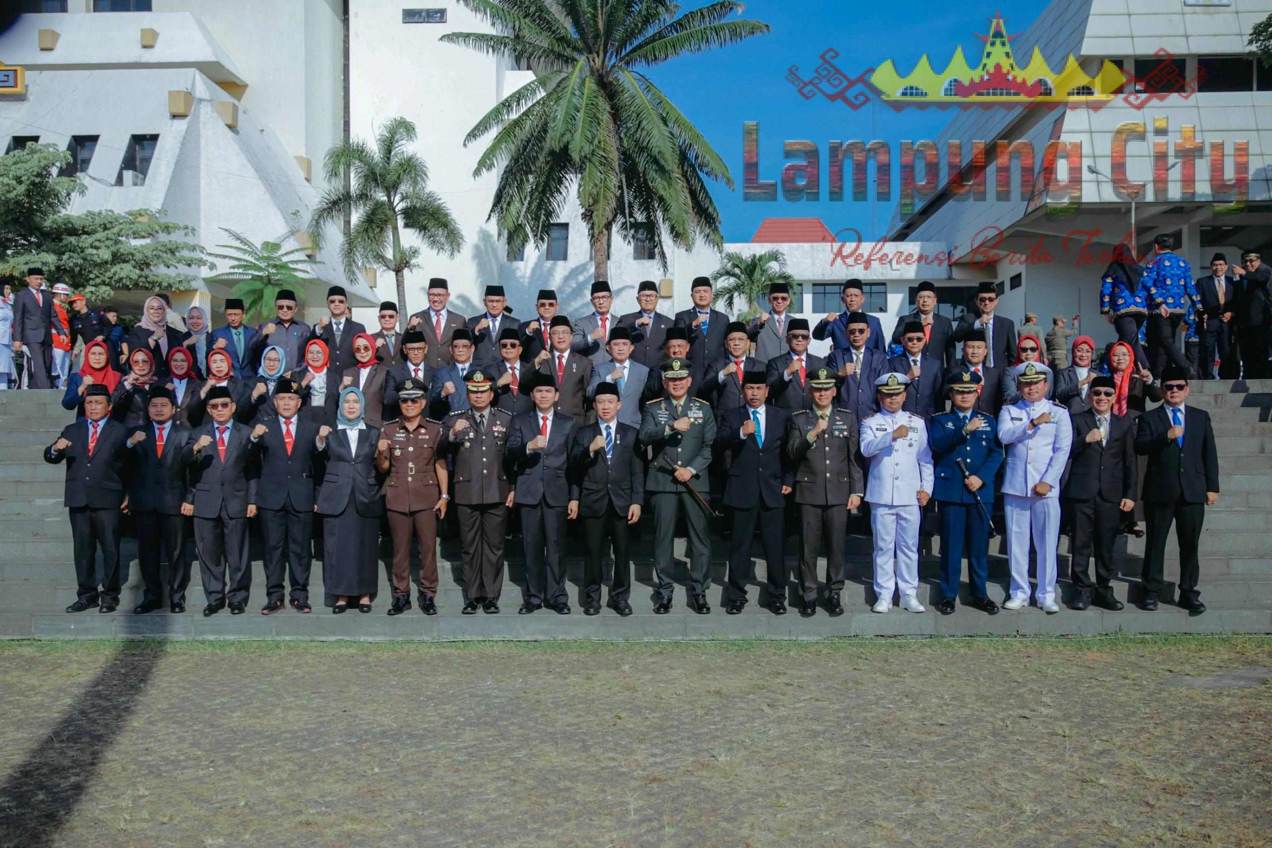 Gelar Upacara Hari Lahir Pancasila 2026, Pemprov Lampung Tegaskan Semangat Kebhinekaan