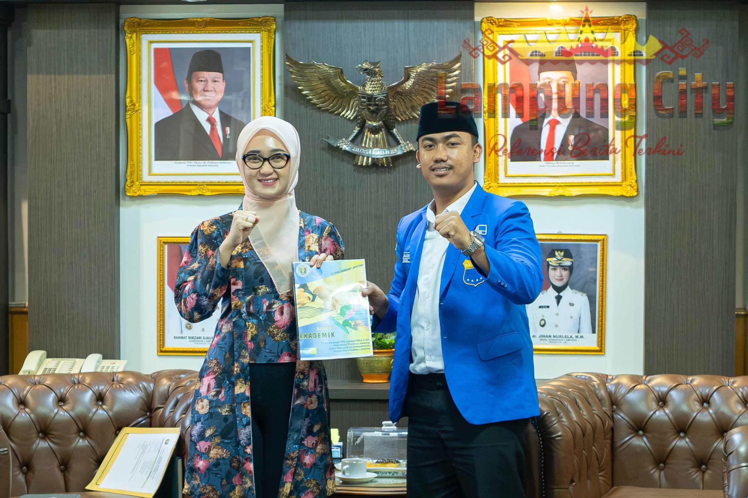 Pemprov Lampung Sambut Gagasan PMII untuk Penguatan Pendidikan dan Pembangunan Daerah