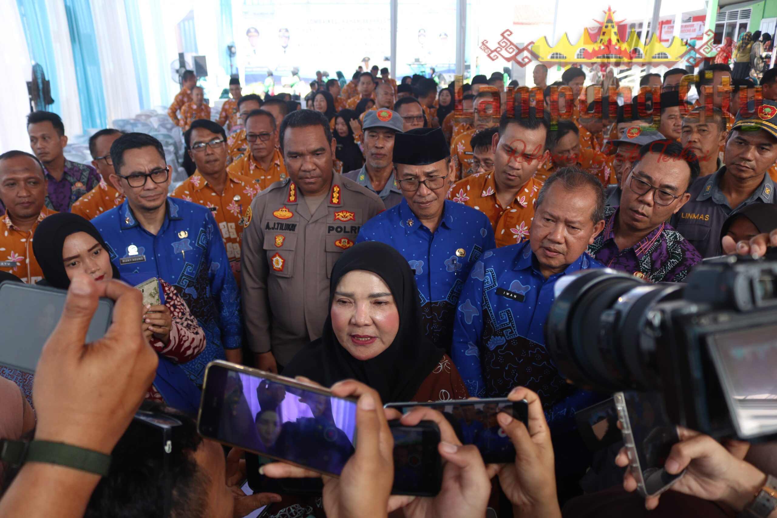 Bunda Eva Optimistis Gedong Air Mampu Wakili Lampung di Lomba Kelurahan Nasional 2026