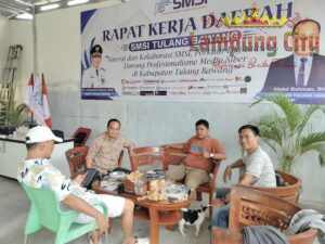 Panitia Konsolidasi Jelang Muskab ke-1 SMSI Tulangbawang