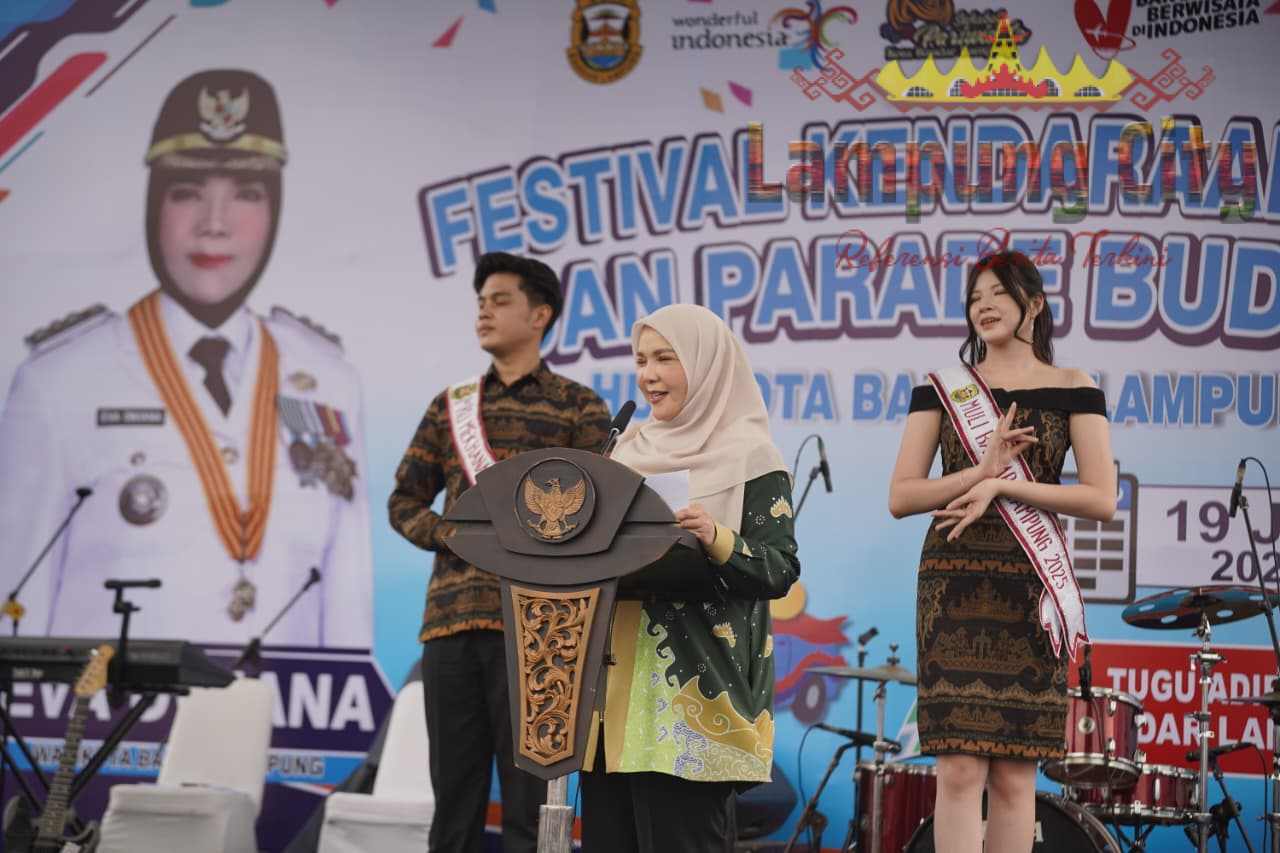 Festival Budaya Jadi Etalase Pembangunan, Bandar Lampung Tegaskan Identitas di Usia ke-344