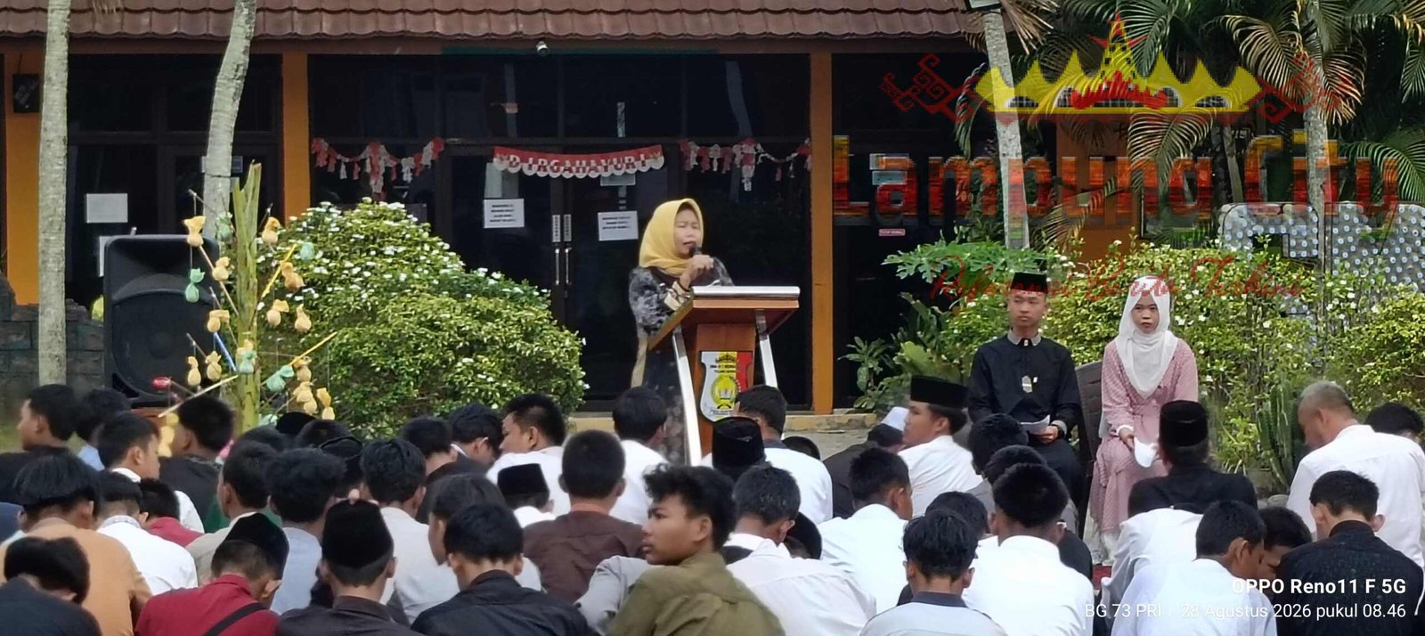 Maulid Nabi di SMAN 1 Menggala, Meneladani Akhlak Rasulullah, Membentuk Generasi Berkarakter