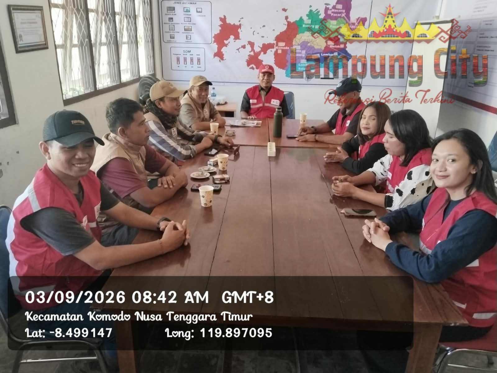 DPP Relawan PRANTARA Indonesia Serahkan Bantuan Logistik Gempa NTT melalui PMI Manggarai Barat