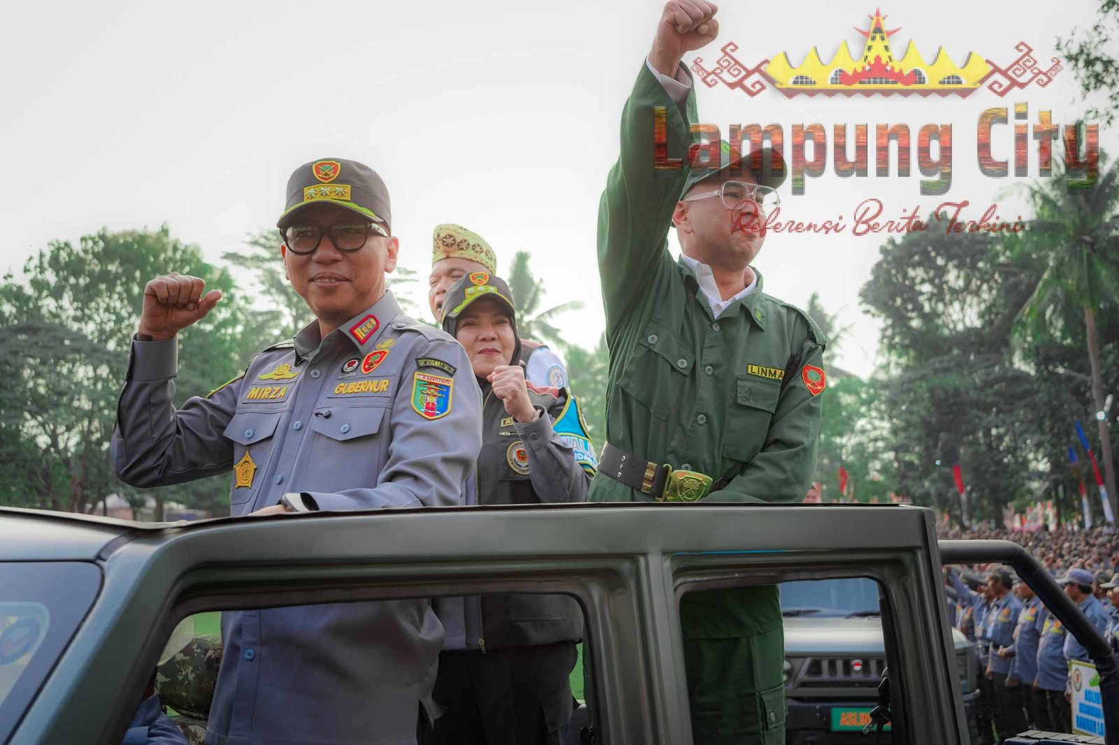 Gubernur Lampung: Rasa Aman Jadi Fondasi Pembangunan, Satlinmas Diminta Perkuat Kesiapsiagaan