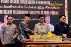 Gubernur Apresiasi Semangat Pengabdian Purnawirawan Polri untuk Menjaga Stabilitas Lampung