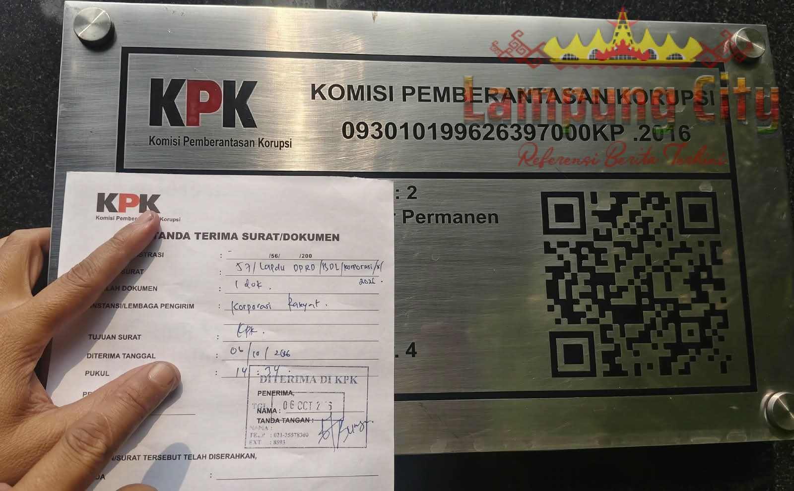 Geruduk Gedung KPK, Korporasi Rakyat Resmi Laporkan Skandal Korupsi Berjemaah Makan-Minum DPRD Bandar Lampung!